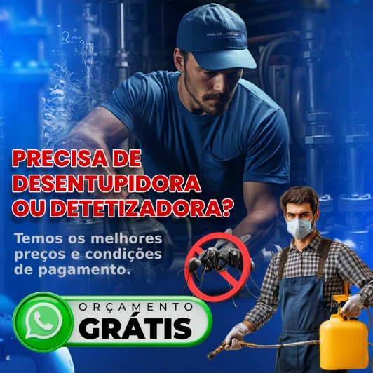 Desentupidora e dedetizadora em São Paulo